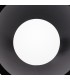 Funnel Centre Cut Out Recessed Spotlight Round, 1 x GU10 (Max 12W), Black - 4