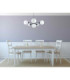 Kaliope Multi Arm Pendant Ceiling Light Black White Glass Shade 6x E27-2