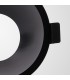 Funnel Centre Cut Out Recessed Spotlight Round, 1 x GU10 (Max 12W), Black - 5