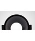 Funnel Centre Cut Out Recessed Spotlight Round, 1 x GU10 (Max 12W), Black - 6