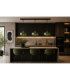 Haki Bar Pendant Ceiling Light Green Gold 3x E27-5