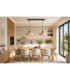 Latte Bar Pendant Ceiling Light Beige 2x E27-5