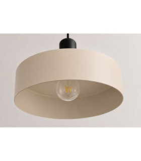 Latte Bar Pendant Ceiling Light Beige 3x E27-2