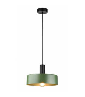 Haki Dome Pendant Ceiling Light Green 1x E27-1
