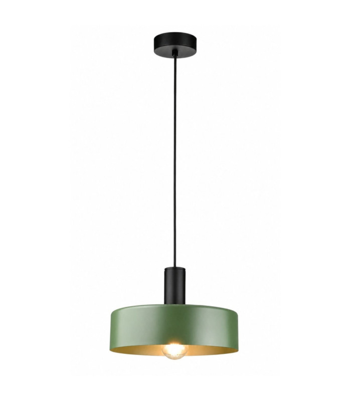 Haki Dome Pendant Ceiling Light Green 1x E27-1