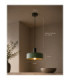 Haki Dome Pendant Ceiling Light Green 1x E27-3