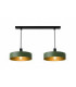 Haki Bar Pendant Ceiling Light Green 2x E27-3