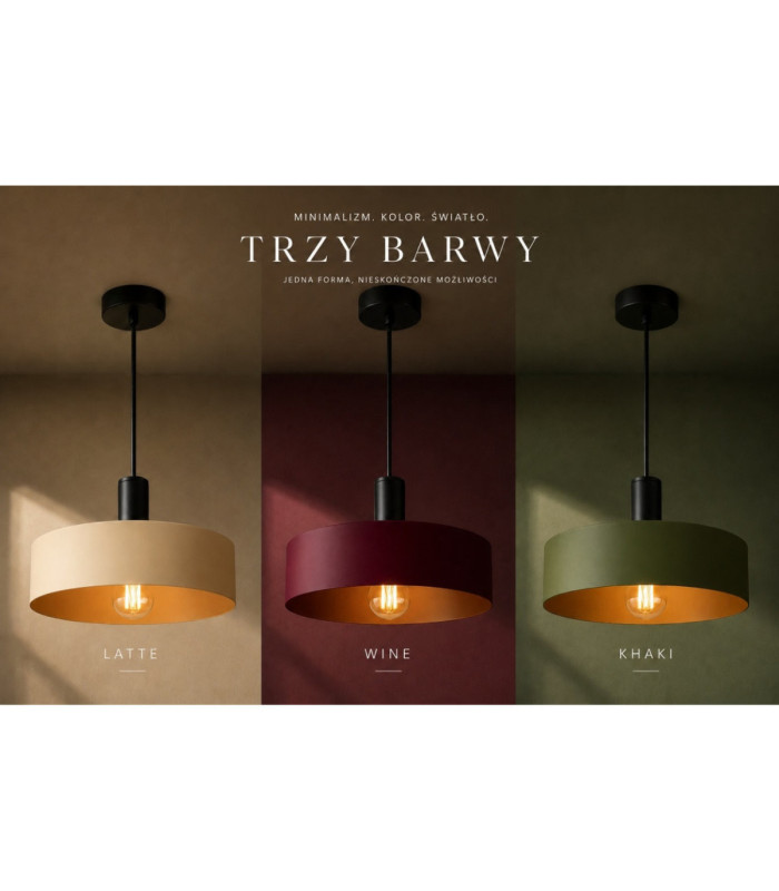 Haki Bar Pendant Ceiling Light Green 2x E27-7