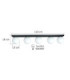 Mondi Bar Globe Ceiling Light Black White Glass Shade 5x E27-4