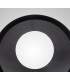 Funnel 45deg. Cut Out Recessed Spotlight Round, 1 x GU10 (Max 12W), Black - 5