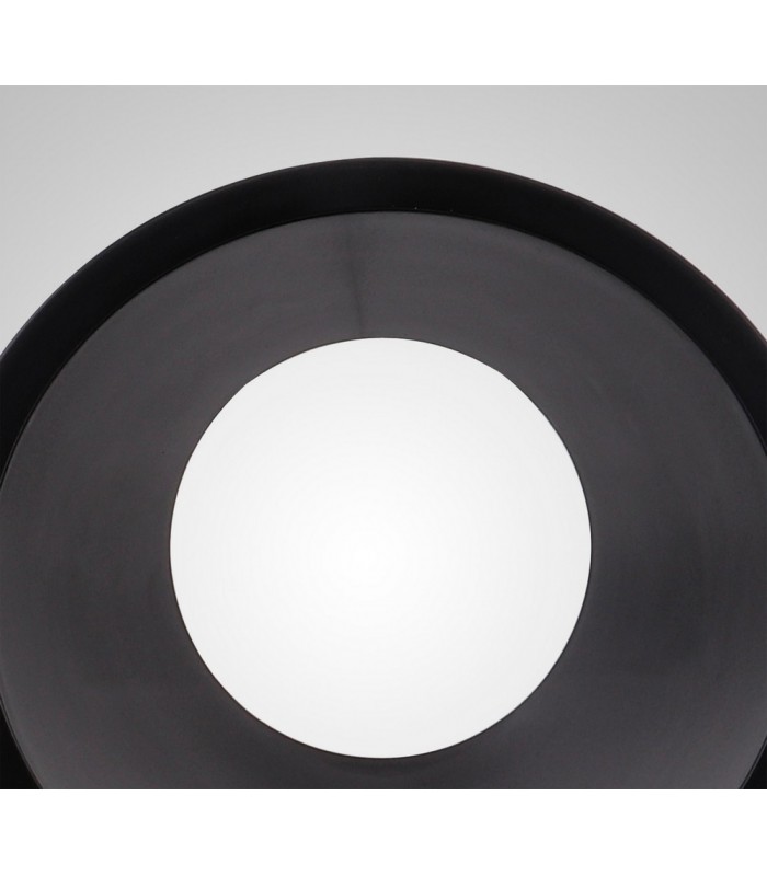Funnel 45deg. Cut Out Recessed Spotlight Round, 1 x GU10 (Max 12W), Black - 5