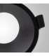 Funnel 45deg. Cut Out Recessed Spotlight Round, 1 x GU10 (Max 12W), Black - 6