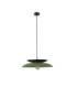 Ferro Dome Pendant Ceiling Light Green Black 1x E27-1
