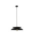 Ferro Dome Pendant Ceiling Light Black 1x E27-1