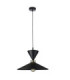 Amaris Dome Pendant Ceiling Light Black 1x E27-1