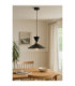 Amaris Dome Pendant Ceiling Light Black 1x E27-2