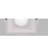 Funnel 45deg. Cut Out Recessed Spotlight Square, 1 x GU10 (Max 12W), White - 5