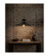 Velutto Dome Pendant Ceiling Light Black 1x E27-2