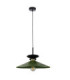 Velutto Dome Pendant Ceiling Light Green 1x E27-1