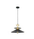 Della Dome Pendant Ceiling Light Gold Black 1x E27-1