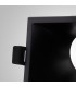 Funnel 45deg. Cut Out Recessed Spotlight Square, 1 x GU10 (Max 12W), Black - 4