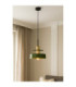 Solea Dome Pendant Ceiling Light Green Gold 1x E27-2