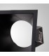 Funnel 45deg. Cut Out Recessed Spotlight Square, 1 x GU10 (Max 12W), Black - 5
