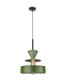 Valia Dome Pendant Ceiling Light Green Gold 1x E27-1