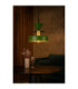 Valia Dome Pendant Ceiling Light Green Gold 1x E27-2