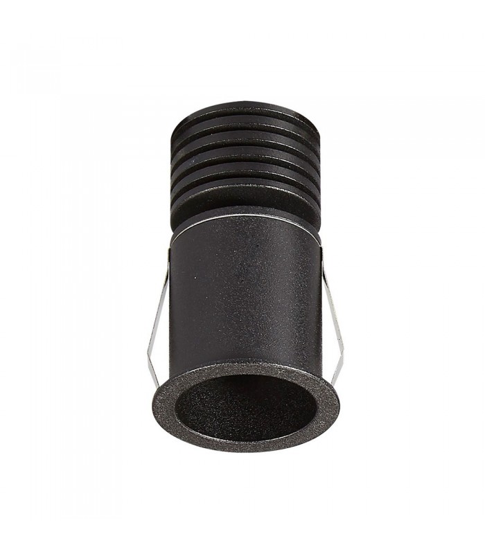 Recessed Spotlight, 3W LED, 3000K, 210lm, Sand Black - 1