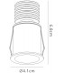 Recessed Spotlight, 3W LED, 3000K, 210lm, Sand Black - 2