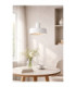 Velyo Dome Pendant Ceiling Light White 1x E27-3