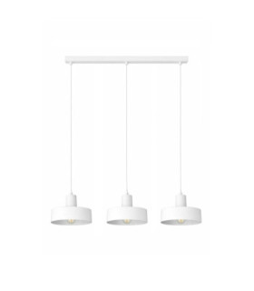 Velyo Bar Pendant Ceiling Light White 3x E27-1