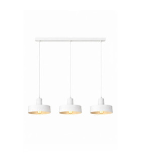 Velyo Bar Pendant Ceiling Light White 3x E27-2
