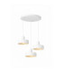 Velyo Cluster Pendant Ceiling Light White 3x E27-2