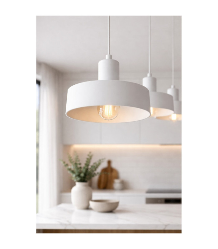 Velyo Cluster Pendant Ceiling Light White 3x E27-4