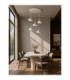 Velyo Cluster Pendant Ceiling Light White 5x E27-3