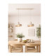 Velyo Bar Pendant Ceiling Light Beige 2x E27-3