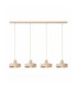 Velyo Bar Pendant Ceiling Light Beige 4x E27-2