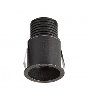 Recessed Spotlight, 5W LED, 3000K, 350lm, Sand Black - 1