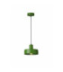 Velyo Dome Pendant Ceiling Light Green 1x E27-1