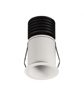 Recessed Spotlight, 3W LED, 4000K, 210lm, Sand White - 1