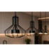Axia Bar Pendant Ceiling Light Black 4x GX53-3