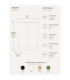 Axia Bar Pendant Ceiling Light White 3x GX53-4