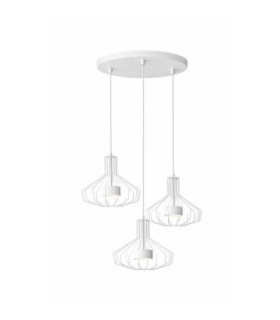Axia Cluster Pendant Ceiling Light White 3x GX53-1