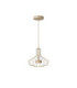 Axia Wire Frame Pendant Ceiling Light Beige 1x GX53-1