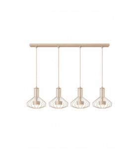 Axia Bar Pendant Ceiling Light Beige 4x GX53-1