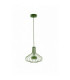 Axia Wire Frame Pendant Ceiling Light Green 1x GX53-1