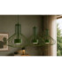 Axia Bar Pendant Ceiling Light Green 3x GX53-3