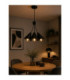 Sora Cluster Pendant Ceiling Light Black 3x E27-2
